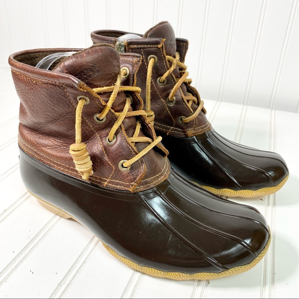 Sperry Women’s Duck Boots Size 6.5 Brown